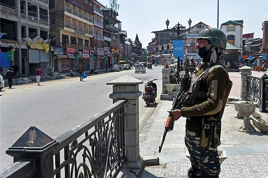 Restrictions In Parts Of Srinagar In View Of Strike Called By Separatists