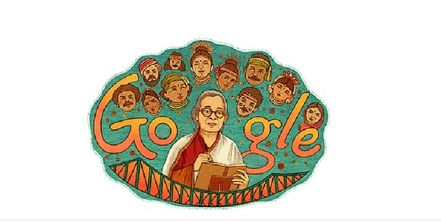 Google Pays Tribute To Eminent Bengali Writer-Activist Mahasweta Devi On Her 92nd Birth Anniversary