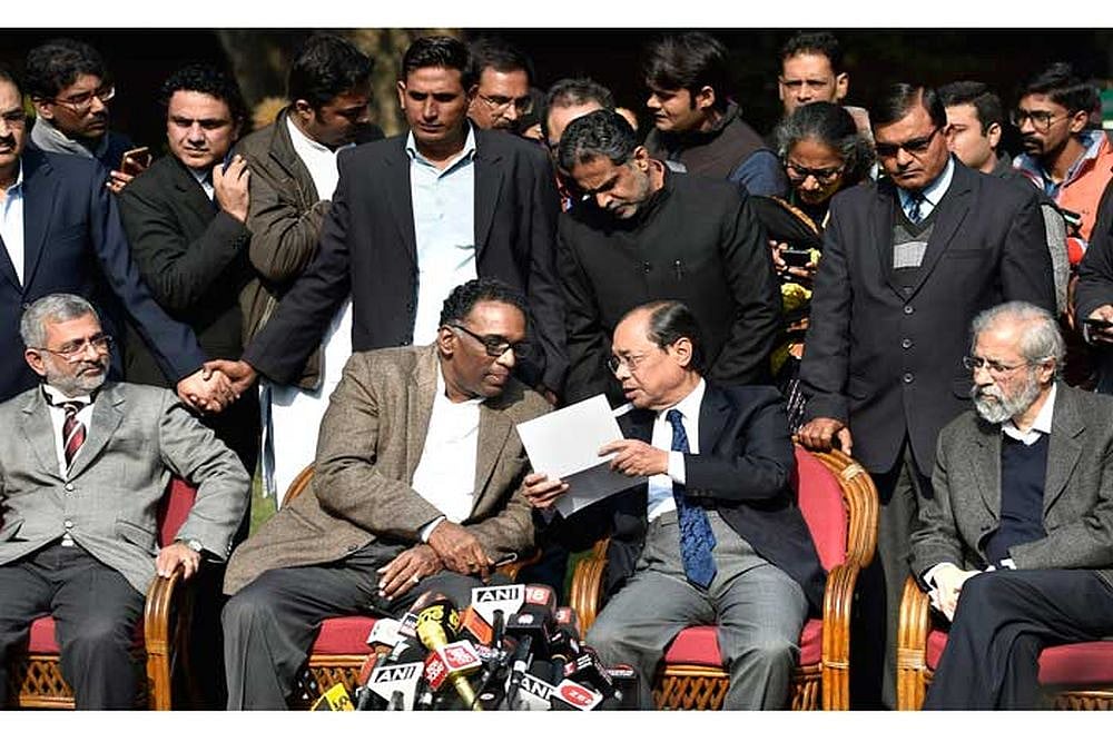 Bar Council Delegation Meets Justice Chelameswar, To Meet CJI Dipak Misra, Other Judges Next