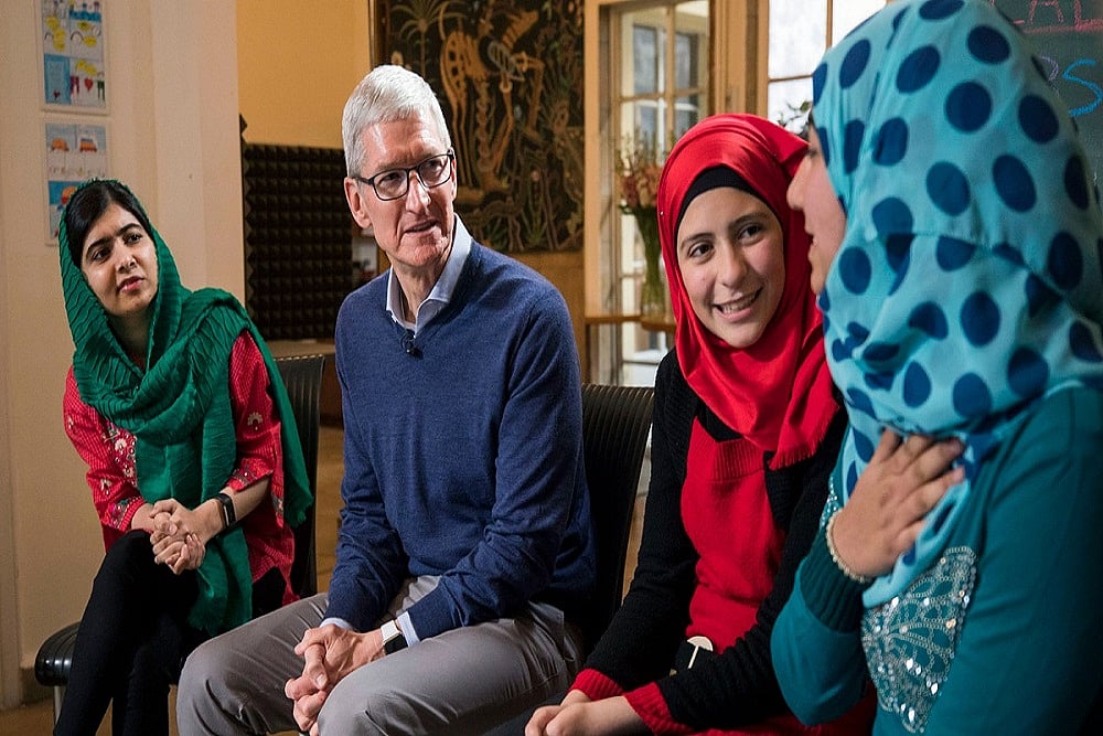 Apple Partners With Malala Fund To Help Girls' Receive Equal Education