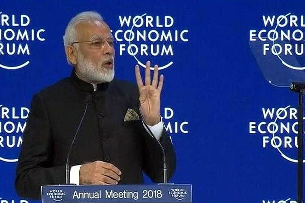 Social Media An Example Of How Technology Is Being Used To Join, Bend And Break Our World: PM Modi At WEF