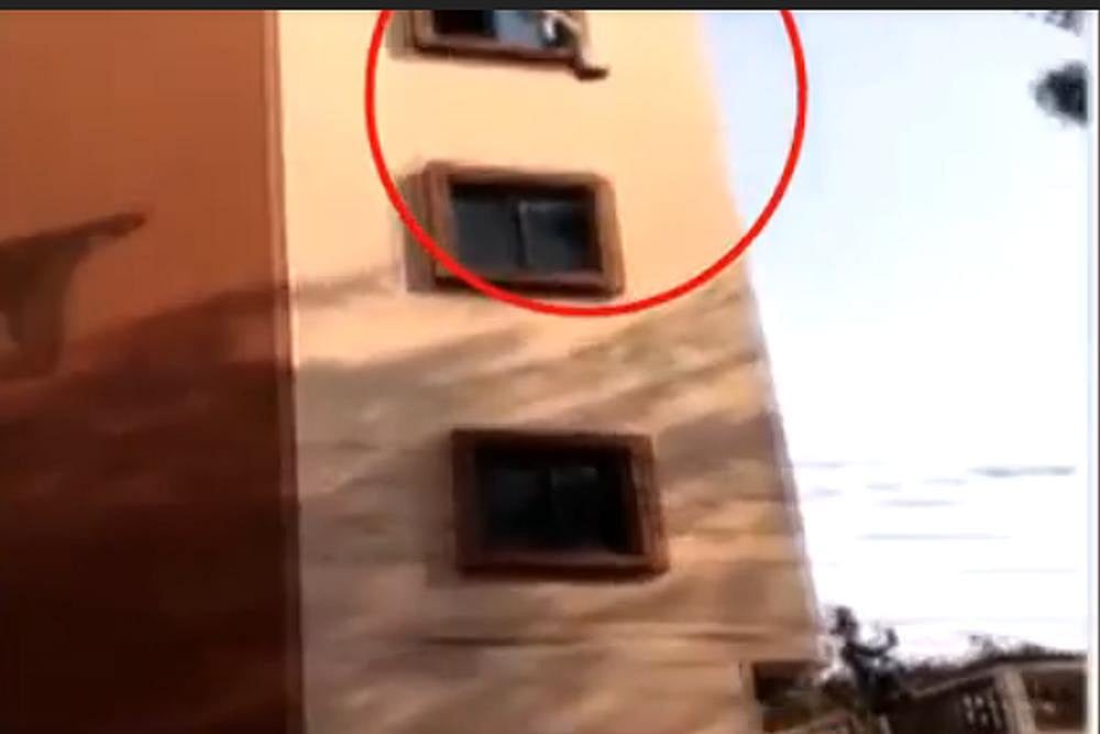 On Cam: Unemployed Hyderabad Techie Dies After Jumping Off Third Floor Apartment