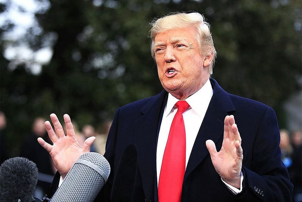 Trump said the United States would impose a 10% import tax from February on goods from Denmark, Norway, Sweden, France, Germany, the United Kingdom, the Netherlands and Finland. - File Photo; Representative