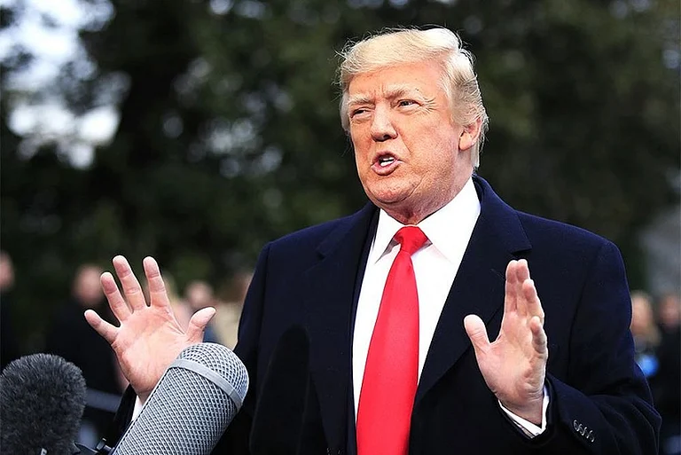 Trump said the United States would impose a 10% import tax from February on goods from Denmark, Norway, Sweden, France, Germany, the United Kingdom, the Netherlands and Finland. - File Photo; Representative