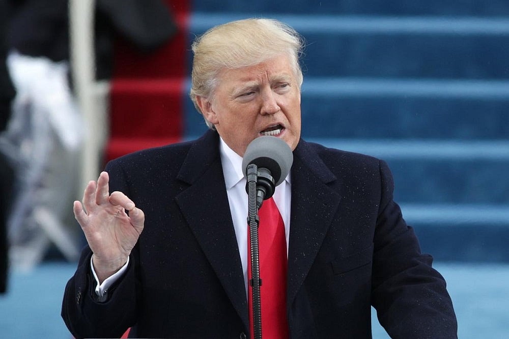 US President Donald Trump