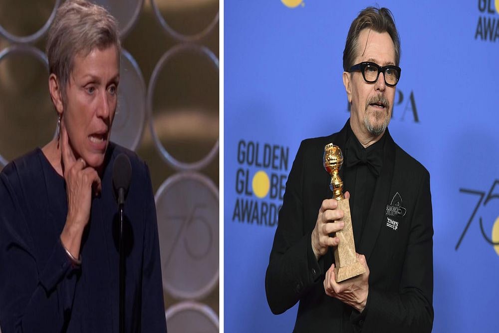 Golden Globes: Gary Oldman, Frances McDormand Take Home 'Best Actors'