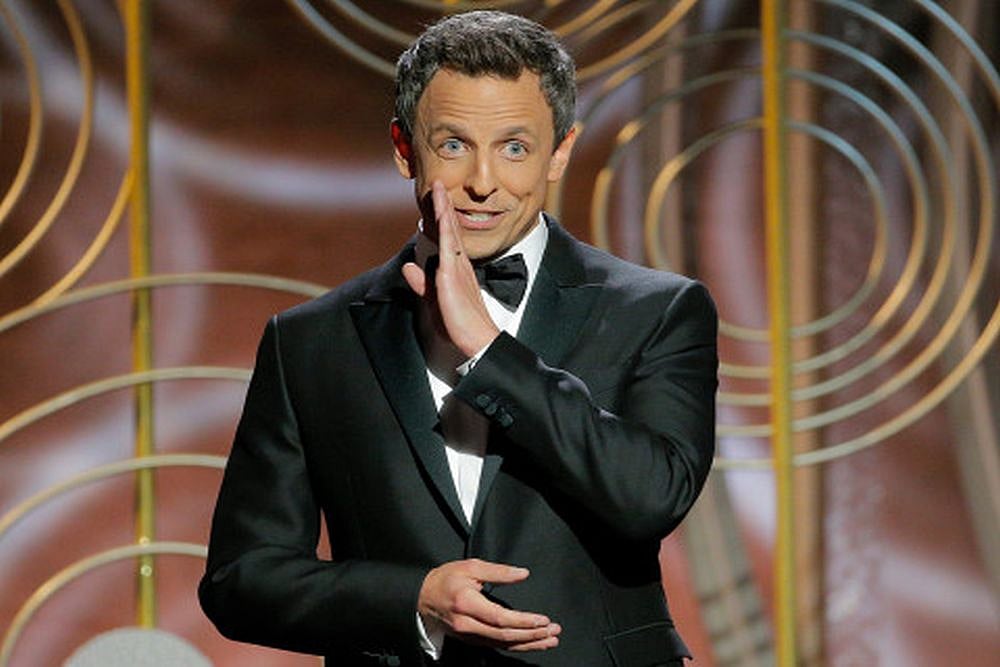 Golden Globes: Host Seth Meyers Tears Into Hollywood Sex Scandal In Monologue