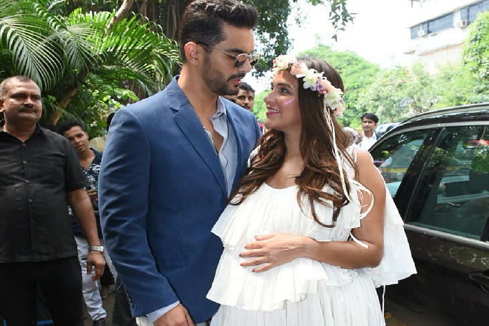 Neha Dhupia And Angad Bedi Host A Baby Shower