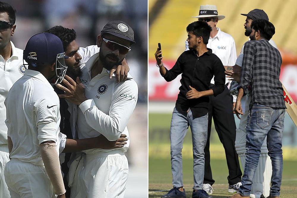 In Pics: Selfie With Virat! Cricket Fan Invades Pitch To Get Up Close With Skipper