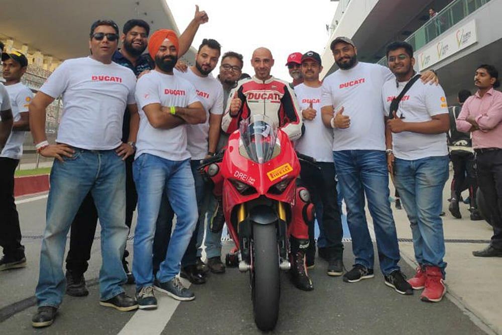 Ducati Panigale V4 S Sets Lap Record At Buddh International Circuit