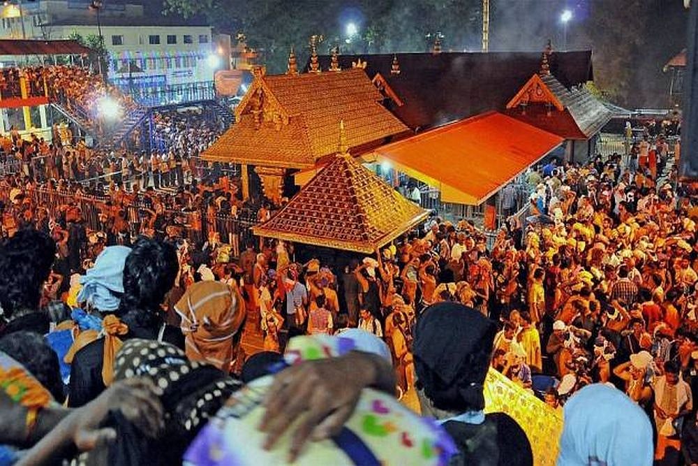 File Photo; Representative image : The state government’s approval for the repair of Sabarimala approach roads comes as multi-level preparations and elaborate arrangements are underway. 