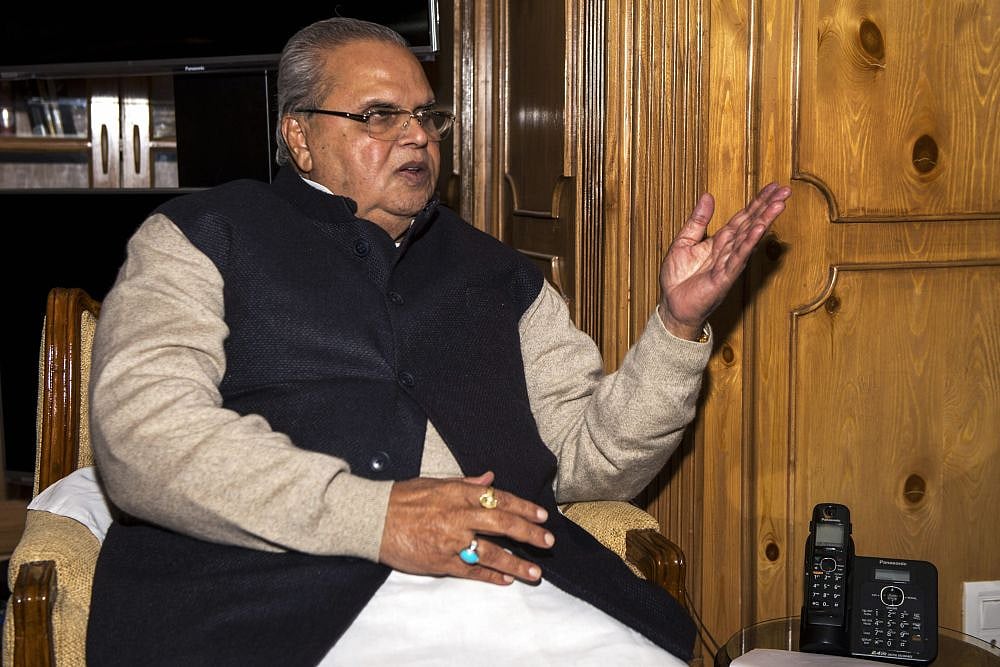 Militants Should Not Expect Bouquets If They Fire Bullets: J&K Governor Satya Pal Malik