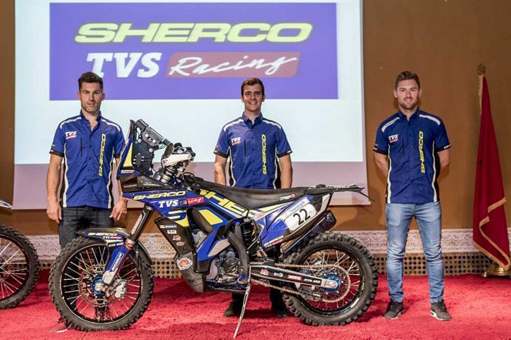 Sherco TVS Rally Factory Team Announces 2019 Dakar Lineup
