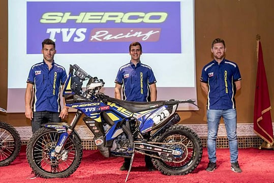 Sherco TVS Rally Factory Team Announces 2019 Dakar Lineup