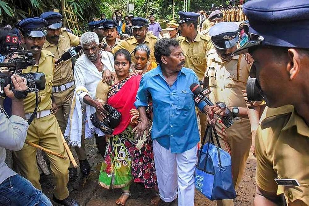 Sabarimala Day 5: Four Women Stopped From Proceeding To The Shrine