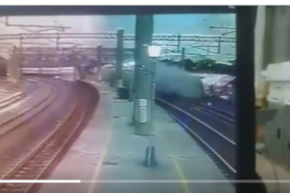 Watch: Speeding Train Turns Turtle, Killing 18 People In Taiwan
