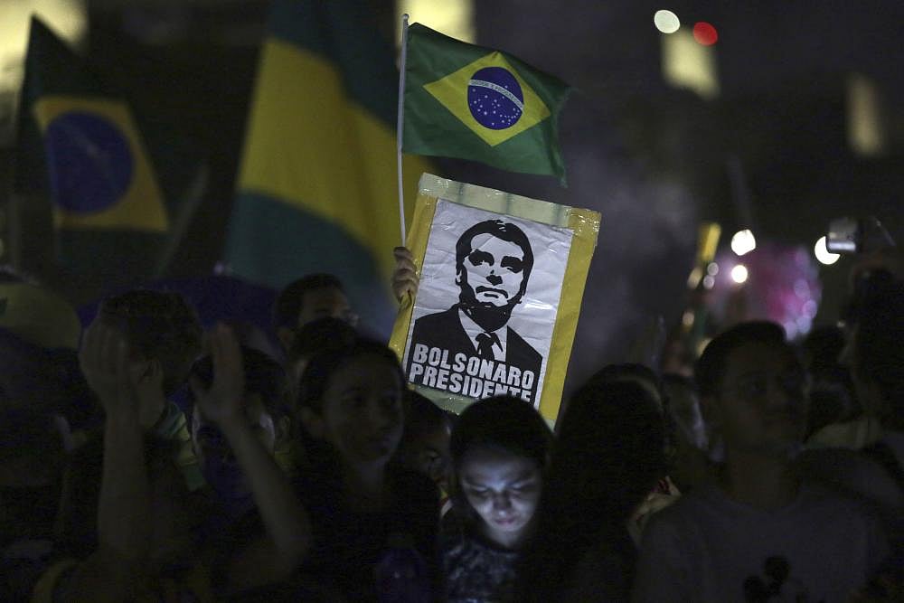 Right Wing Former Army Captain Jair Bolsonaro Wins Brazil Presidential Vote