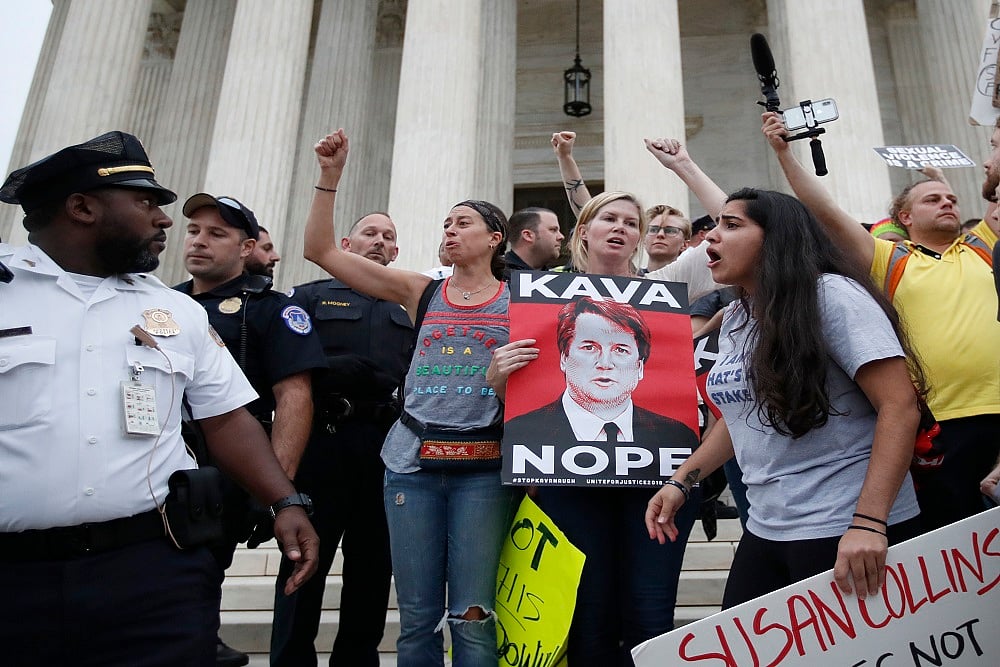 Protests Over Kavanaugh’s Elevation To US Supreme Court Continue Despite Confirmation
