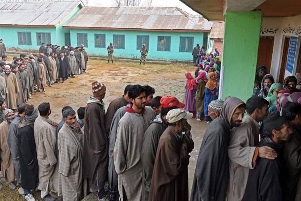 J&K Local Body Polls: Voting Underway, BJP Candidate Injured In Stone Pelting In Bandipora