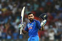 File Photo : Rohit Sharma during the 2018 Asia Cup 