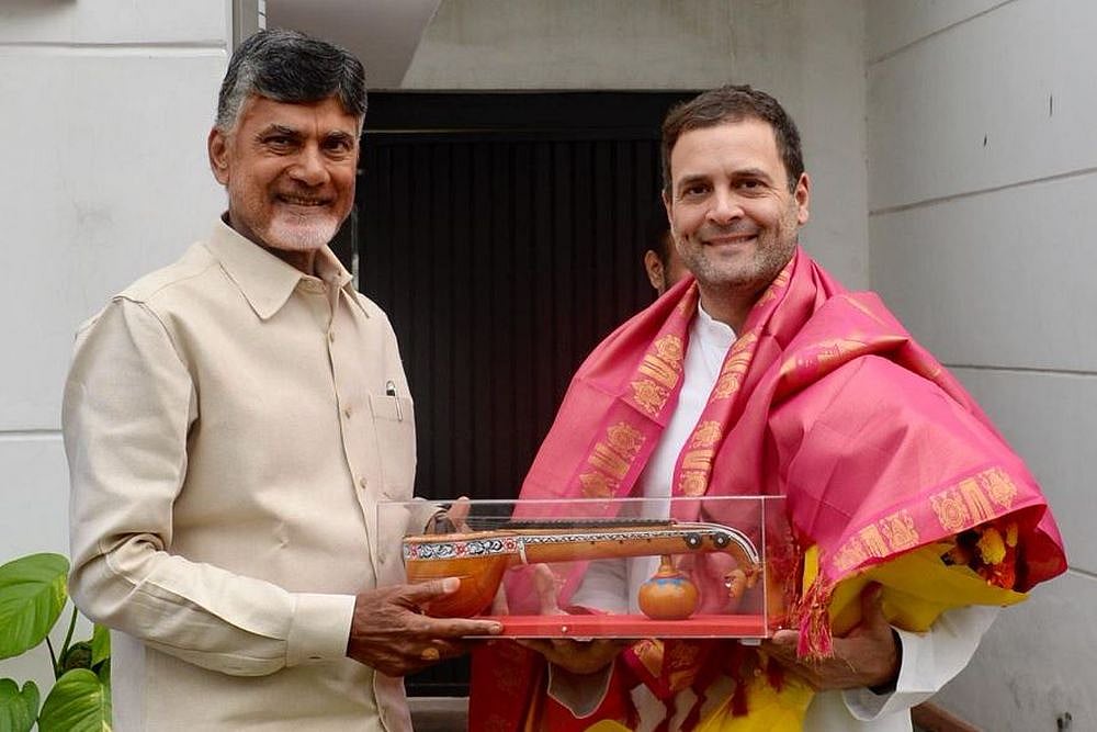 'Let All Opposition Forces Come Together And Provide A Vision': Rahul After Meeting Naidu