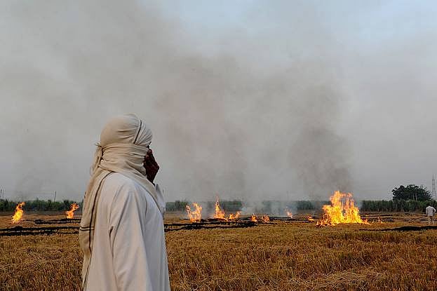 Stubble burning in Punjab has worsened the air quality in the National Capital.