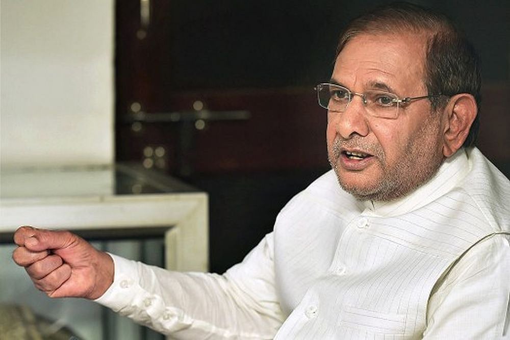 BJP Indulging In Drama, Not Fulfilling Electoral Promises: Sharad Yadav On Renaming Of UP Cities