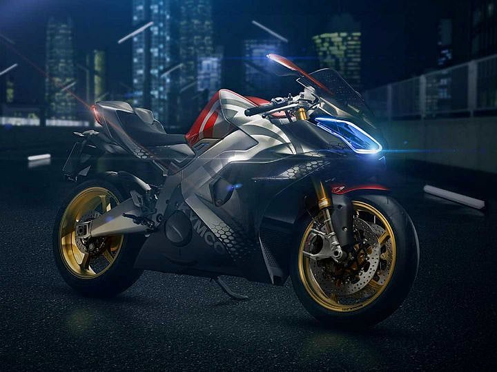 Kymco Unveils Electric Superbike Concept SuperNEX