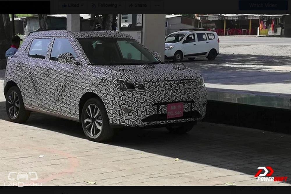 Mahindra S201 (Brezza Rival) Launch Soon; Looks Production Ready In Latest Spy Pics