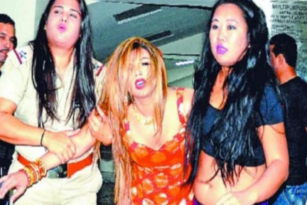 Rakhi Sawant Challenges CWE Wrestler To A Bout, Gets Knocked Out Within Seconds