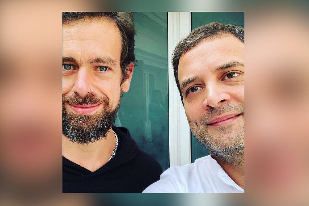 Twitter  CEO Jack Dorsey Meets Rahul Gandhi, Discusses Steps To Curb Fake News
