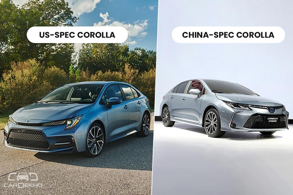 Toyota Corolla China-Spec Vs US-spec: What’s The Difference?
