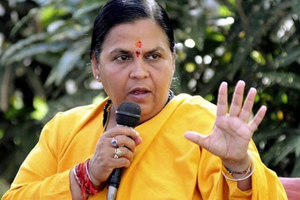 Congress Conspiring With Pakistan To Defeat Modi: Uma Bharti