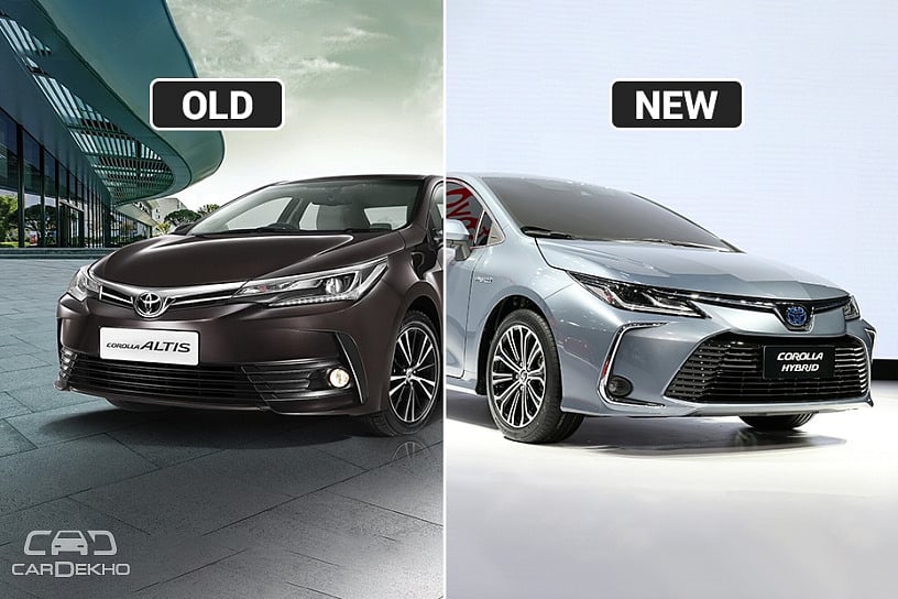 New Toyota Corolla vs India-spec Corolla Altis: Exterior & Interior Changes