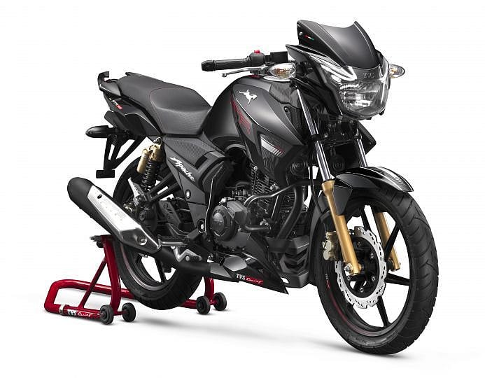 Cosmetically Updated 2019 TVS Apache RTR 180 Launched At Rs 84,578