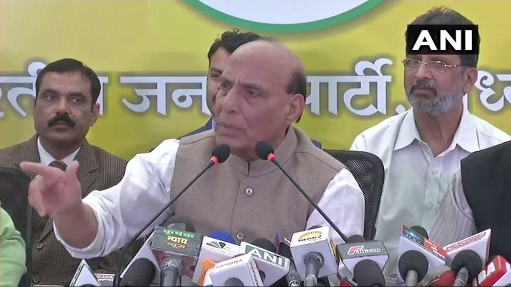 Congress Playing ‘Kaun Banega Crorepati’ In Assembly Elections: Rajnath Singh
