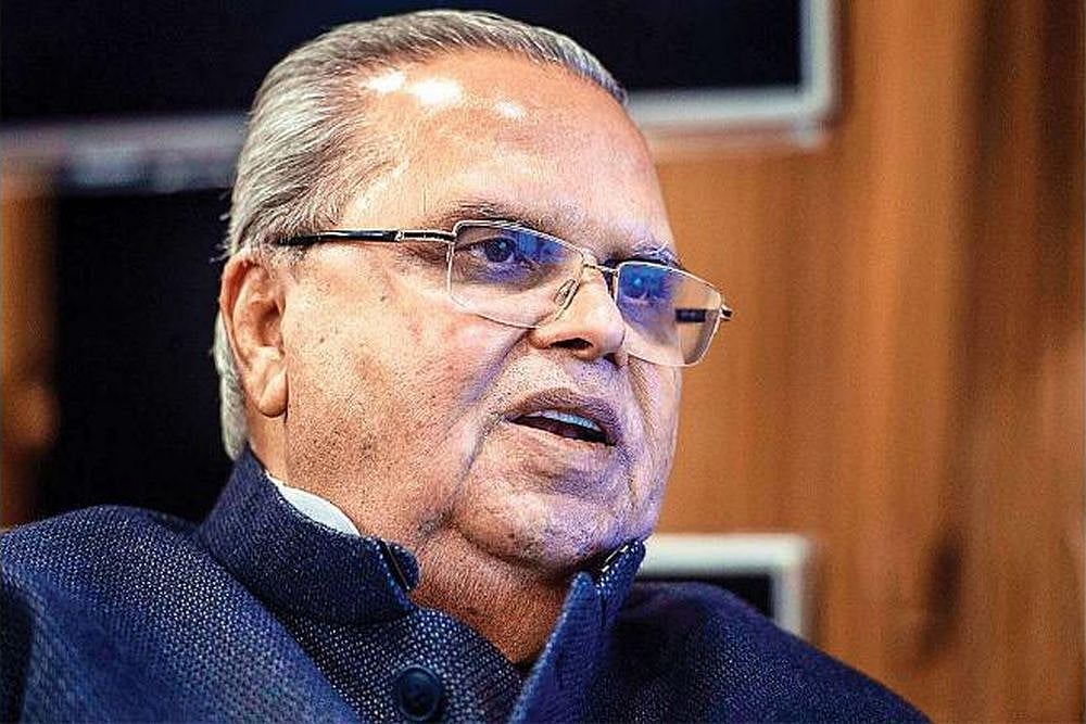 File Photo  : Former Governor of Jammu and Kashmir Satya Pal Mallik died on Tuesday at the age of 79.