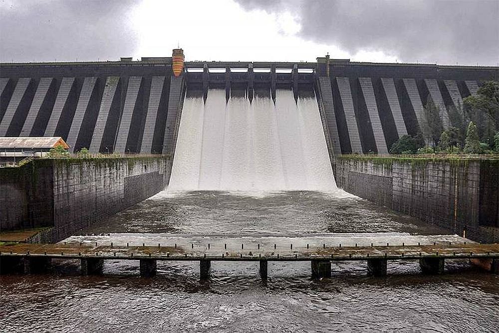 Koyna Dam in Satara district of Maharashtra