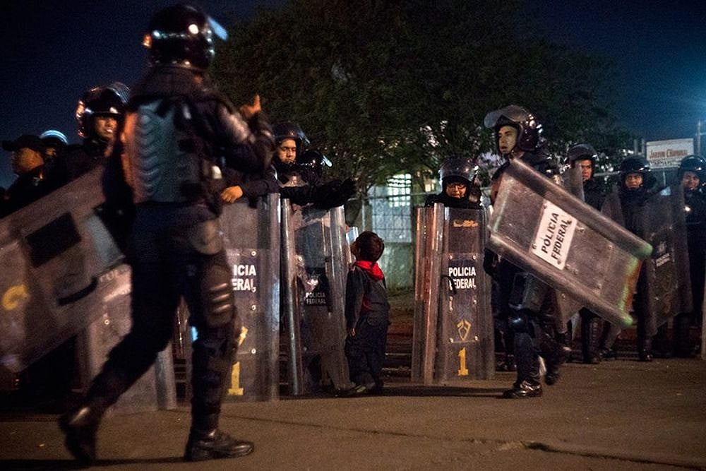 US Closes Border Post, Fire Tear Gas To Disperse Migrants At Border