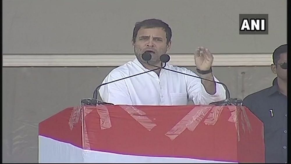 TRS Is 'Telangana Rashtriya Sangh Parivar', Says Rahul Gandhi