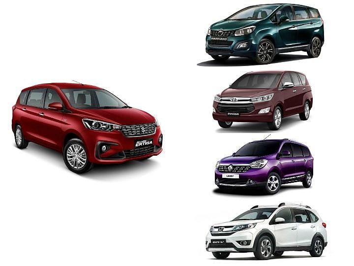 New Maruti Ertiga Vs Mahindra Maraazo Vs Toyota Innova Crysta Vs Other MPVs: Specification Comparison