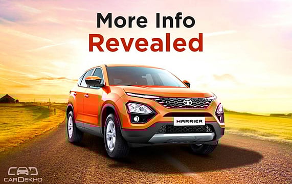 Tata Harrier To Get Cooled Storage, Dedicated Smartphone Slots