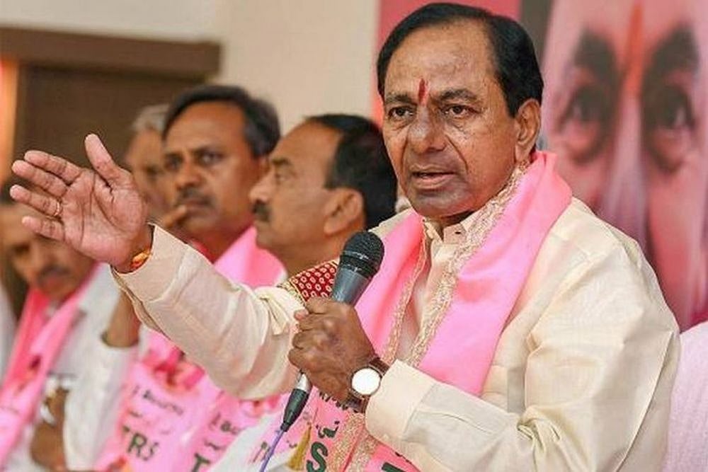 Drunk On Power Says Opposition: KCR Draws Flak After Snapping At Man In Election Rally
