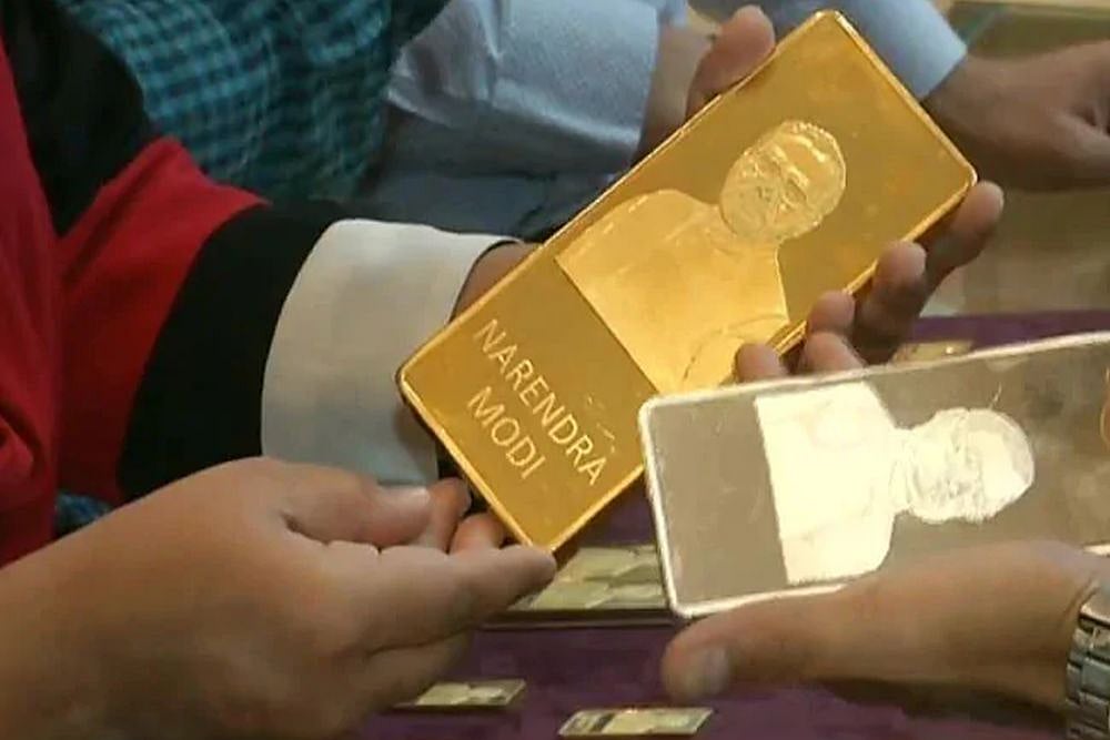 'Modi Is Like God To Us': Gold Bars With PM's Imprints A Hit In Gujarat Jewellery Shop