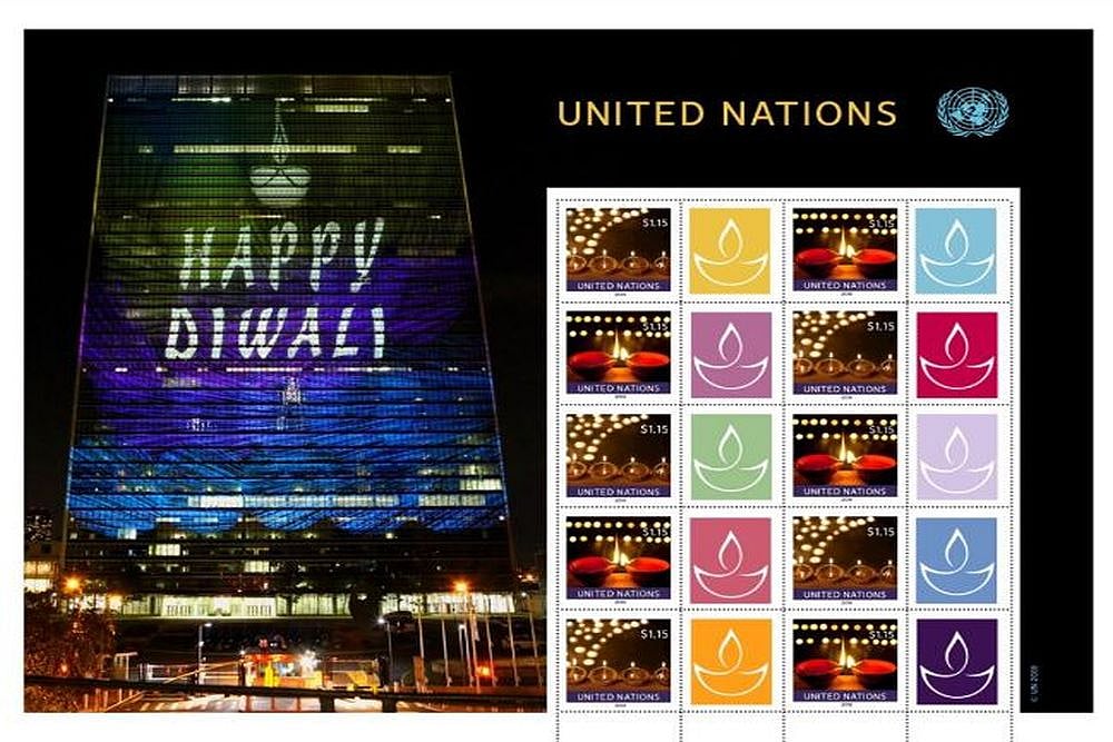 United Nations Issues Special Diwali Stamp, India Says Thank You