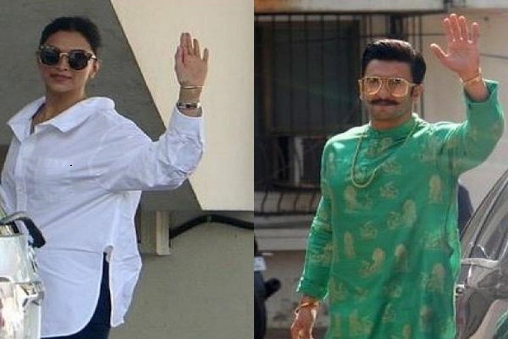 Deepika Padukone And Ranveer Singh Visited Sanjay Leela Bhansali To Invite Him For Their Wedding