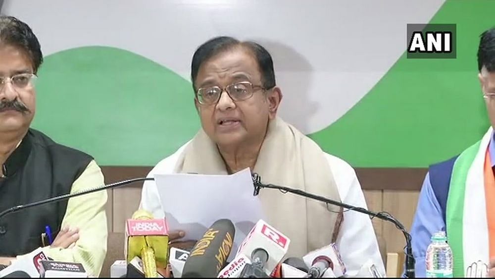 Modi Govt Could Not Fulfil Promise Of Double-Digit Growth, Says Chidambaram In Poll-Bound Rajasthan - null