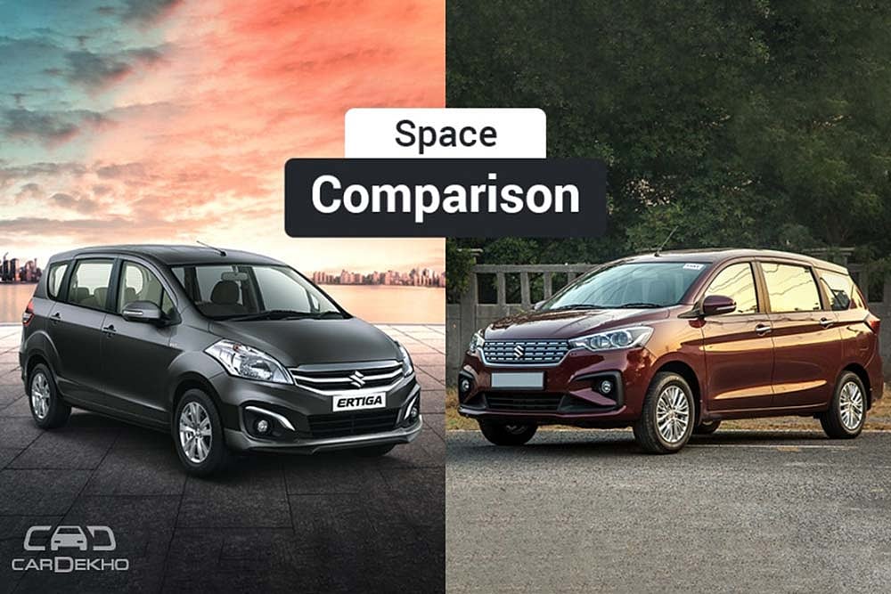 Maruti Suzuki Ertiga Old vs New - Which One Offers More Space?