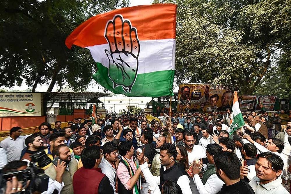 As Congress Revels At Party Headquarters, Rahul Gandhi Writ Large All Over