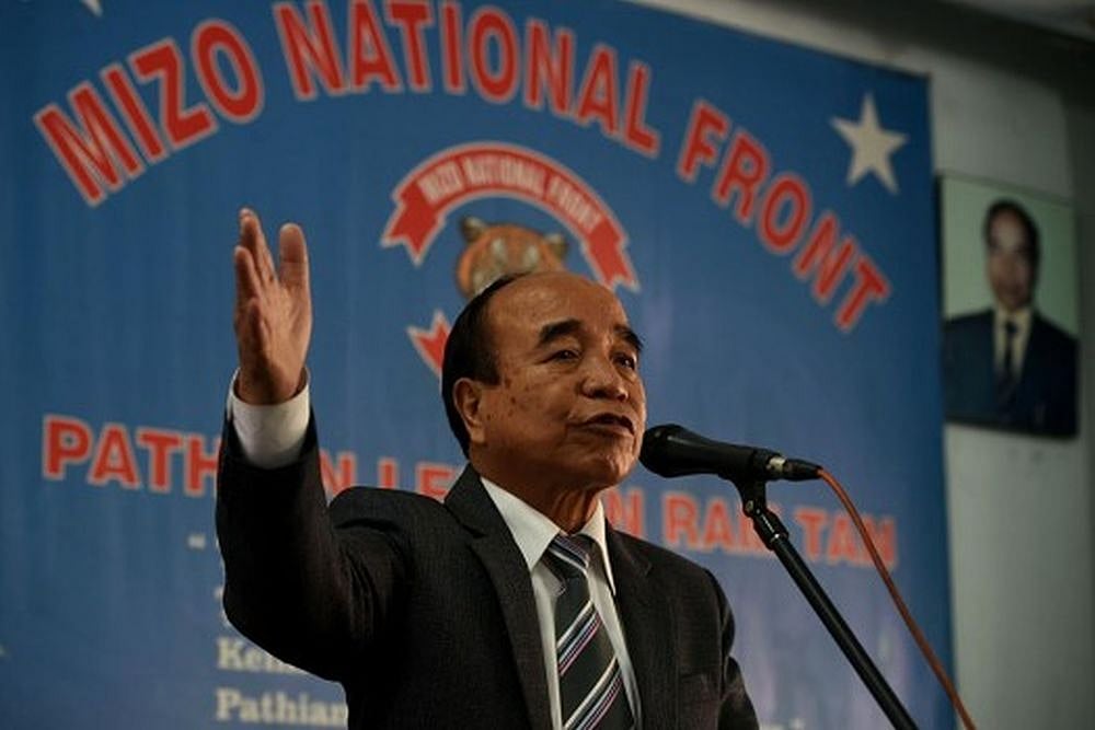 MNF Chief Zoramthanga Back With A Bang For The Third Time In Mizoram